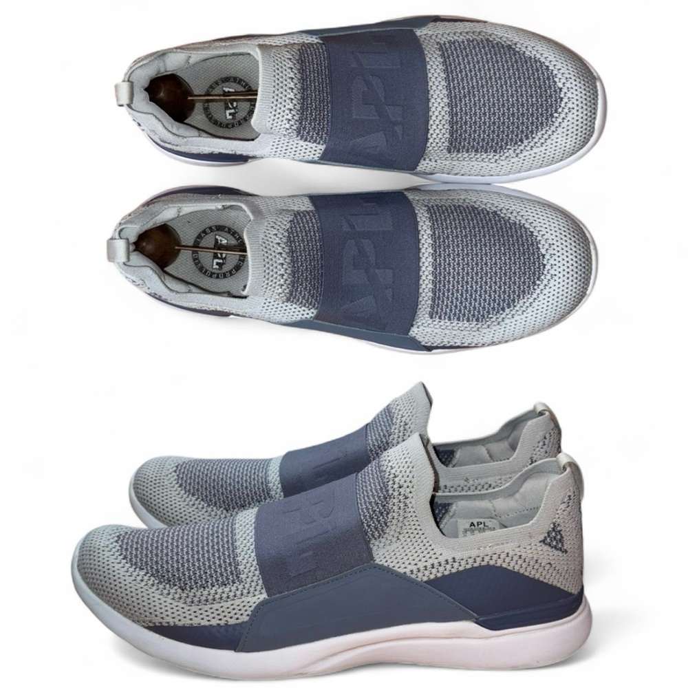 APL Men's Gray TechLoom Bliss Super Lite Athletic Tech Running Sneaker Size 11